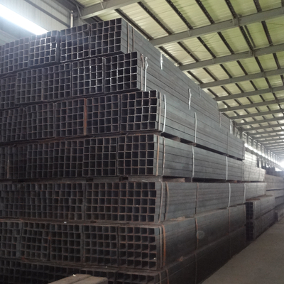 Black CS Carbon Steel Seamless Pipe Q235 Square Hollow Section Pipe Hot Rolled